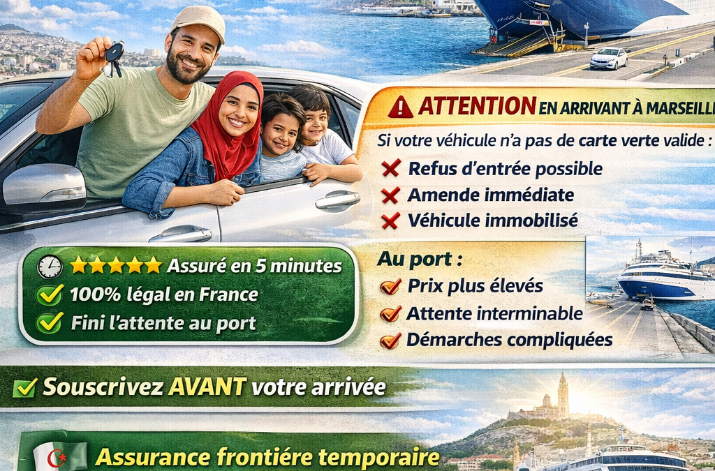 L&rsquo;assurances Frontiere France Algerie Obligatoire